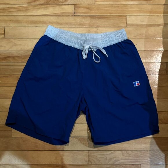 Russell Athletic vintage blue nylon shorts - Picture 3 of 7